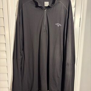 Callaway Black Quarter-Zip Pullover - 4XL Tall